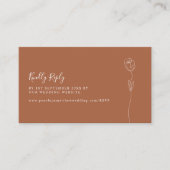 Romantische Rose Website UAWG Enclosure Card Begleitkarte (Vorderseite)