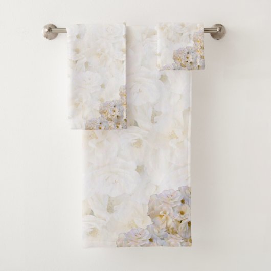 Romantische Rosen Badhandtuch Set (Insitu)