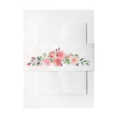 Romantische Rosen Einladungsbanderole (Vorderseite Beispiel)