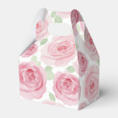 Romantische Rosen-Geschenkbox Geschenkschachtel (Rückseite)