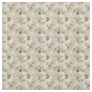 Romantische Rosen mit Vintager Eleganz Stoff