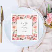 Romantische Rosen Serviette