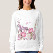Romantische Rosen Valentine BAE Sweatshirt (Vorderseite)