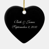 Romantische Rosen-Verzierung Keramikornament (Hinten)