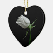 Romantische Rosen-Verzierung Keramikornament (Links)