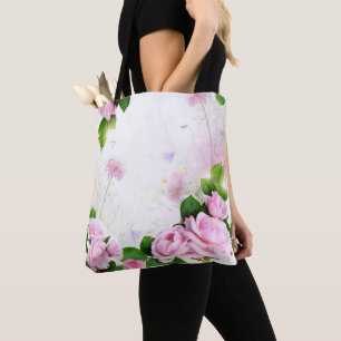 Romantische Rosenfrauen Tasche