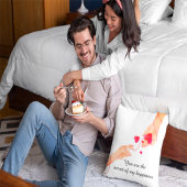 "Romantische rote Fastenfolge von Schicksalen und  Kissen