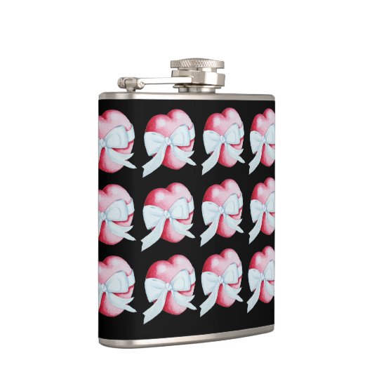 Romantische rote Liebe Flachmann (Rechts)