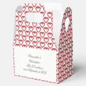 Romantische rote Liebe Geschenkschachtel (Geöffnet)