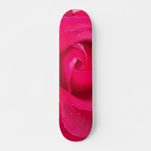 Romantische rote rosa Rose Skateboard
