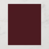 Romantische Rote Rose Silver 100. Geburtstagseinla (Rückseite)