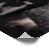 Romantische Rote Rosen Poster (Ecke)