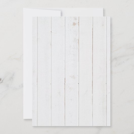 Romantische Rote Rosen Rustikale Hochzeit Einladun Einladung (Rückseite)