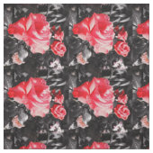 Romantische Rote Rosen Stoff (Muster)