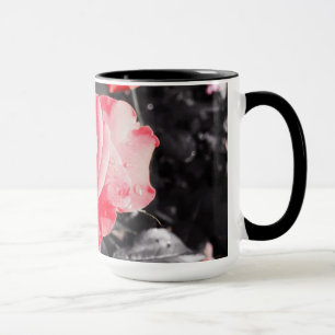 Romantische Rote Rosen Tasse