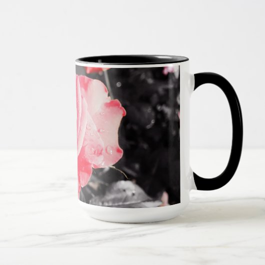 Romantische Rote Rosen Tasse (Rechts)