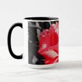 Romantische Rote Rosen Tasse (Links)