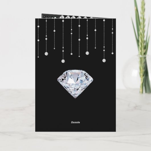 Romantische Rote Rosen und Karo-Hochzeiten Programm (Rückseite)