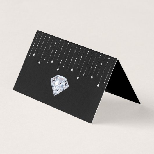 Romantische Rote Rosen und Platzkarten (Rückseite)