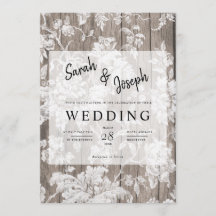 Romantische rustikale Blume Hochzeit