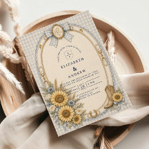 Romantische Rustikale Sonnenblumen-Hochzeit
