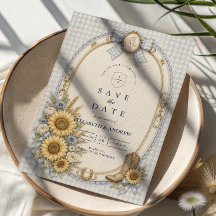 Romantische Rustikale Sonnenblumen-Hochzeit