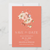 Romantische Save the Date-Karte Save The Date (Vorderseite)