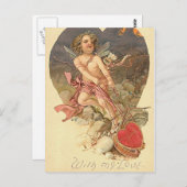 Romantische Schätze Postkarte (Vorne/Hinten)