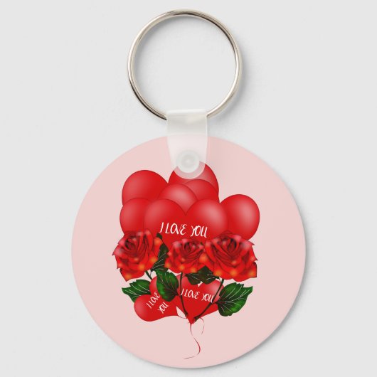 Romantische Schlüsselkette Schlüsselanhänger (Vorderseite)