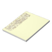 Romantische Schnürsenkel Notizblock (Rotiert)