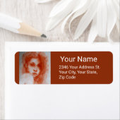 ROMANTISCHE SCHÖNHEIT / Frauenportrait in Sepia Br (Insitu)