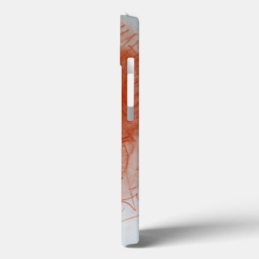 ROMANTISCHE SCHÖNHEIT / Frauenportrait in Sepia Br Case-Mate iPhone Hülle (Rückseite / Links)