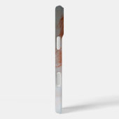 ROMANTISCHE SCHÖNHEIT / Frauenportrait in Sepia Br Case-Mate iPhone Hülle (Rückseite / Rechts)