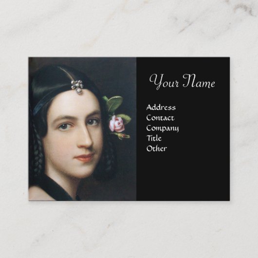 ROMANTISCHE SCHÖNHEIT, Salon Wellness-Center, Make Visitenkarte (Vorderseite)