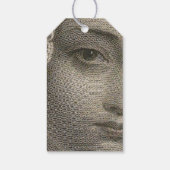 Romantische Schriftzeichen Geschenkanhänger (Rückseite)