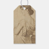 Romantische Schriftzeichen Geschenkanhänger (Vorderseite)