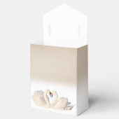 Romantische Schwäne Geschenkschachtel (Geöffnet)