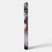 Romantische Schwäne im Winterwunderland Case-Mate iPhone Hülle (Rückseite / Links)