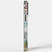 Romantische Schwäne Liebe Case-Mate iPhone Hülle (Rückseite / Rechts)