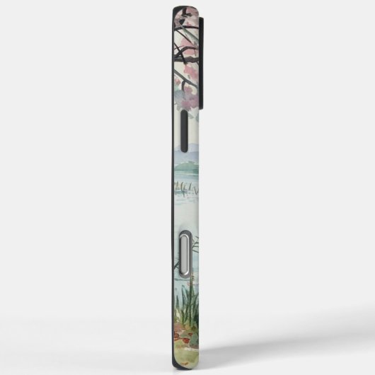 Romantische Schwäne Liebe Case-Mate iPhone Hülle (Rückseite / Rechts)