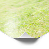 Romantische Schwarze Liebe Skript Elegante Hochzei Fotodruck (Ecke)