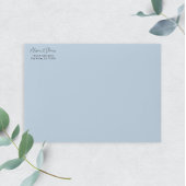 Romantische Script Wedding Rücksendeadresse Permastempel