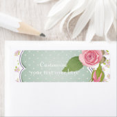 Romantische Shabby Chic-Adresslisten (Insitu)