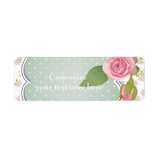 Romantische Shabby Chic-Adresslisten