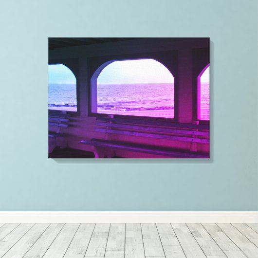 Romantische Sicht Leinwanddruck (Insitu (Holzboden))