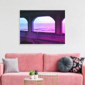 Romantische Sicht Leinwanddruck (Insitu (Wohnzimmer))