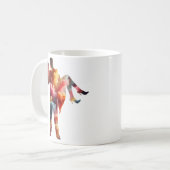 Romantische Silhouette Liebe Explosion Tasse - Dyn (Vorderseite Links)