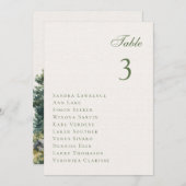 Romantische Sommerwaldhochzeitkarte Einladung (Vorne/Hinten)