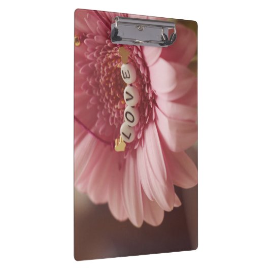 Romantische Sonnenblume Klemmbrett (Rechts)