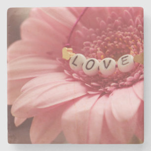 Romantische Sonnenblume Steinuntersetzer